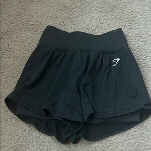 Gymshark Black Athletic Shorts